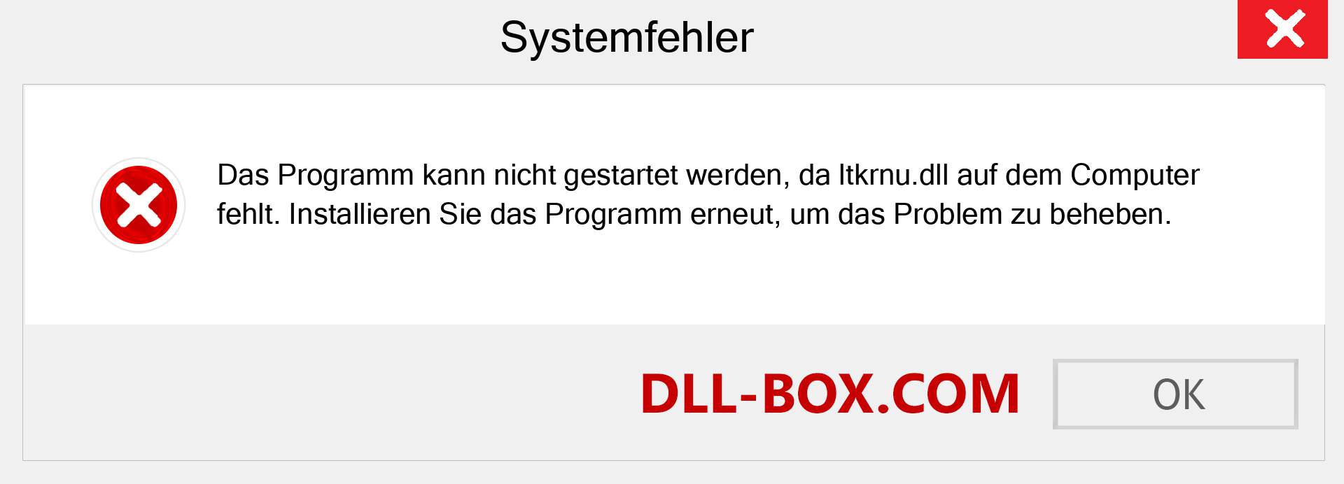 ltkrnu.dll-Datei fehlt?. Download für Windows 7, 8, 10 - Fix ltkrnu dll Missing Error unter Windows, Fotos, Bildern